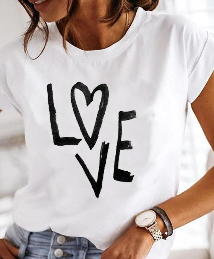 Women’s Graphic Crewneck T-Shirt