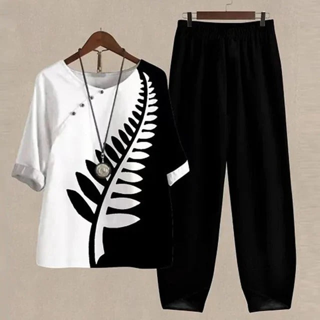 Women’s Graphic Two-Piece Set