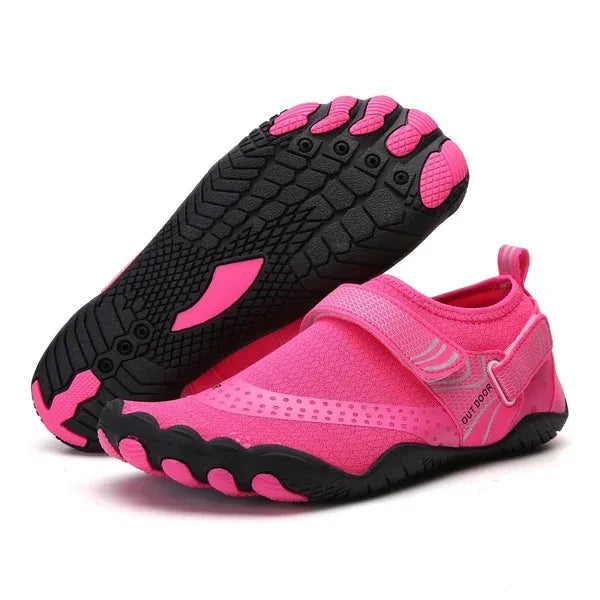 Low-Profile Aqua Shoes with Adjustable Strap for Men and Women