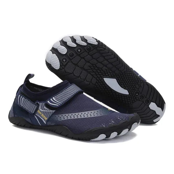 Low-Profile Aqua Shoes with Adjustable Strap for Men and Women
