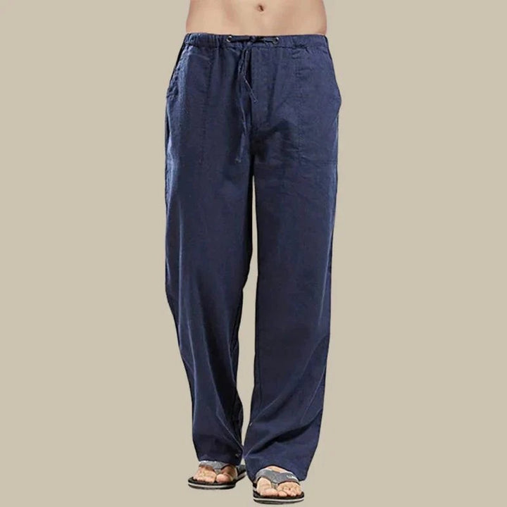 Men’s Straight-Leg Drawstring Pants