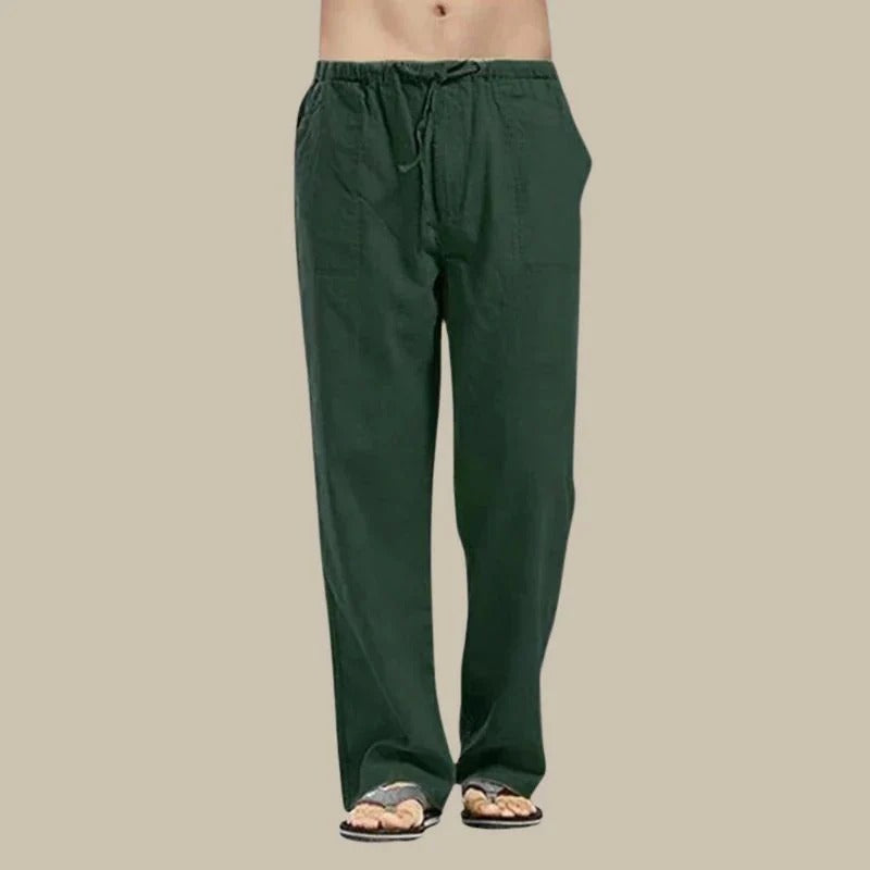 Men’s Straight-Leg Drawstring Pants