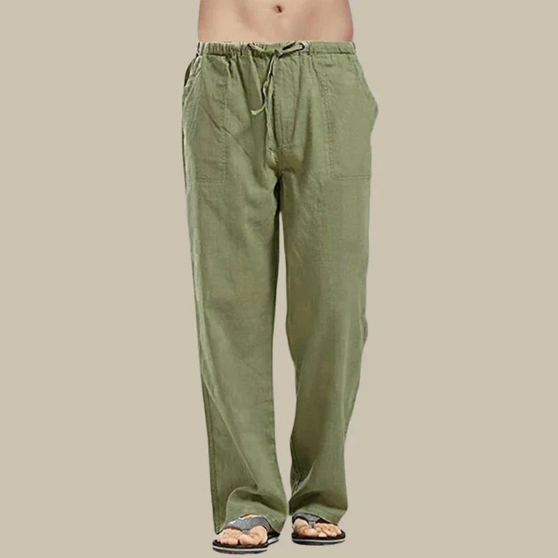 Men’s Straight-Leg Drawstring Pants