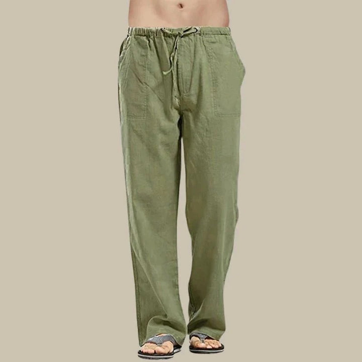 Men’s Straight-Leg Drawstring Pants
