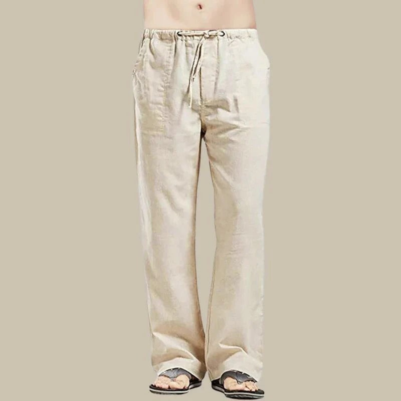 Men’s Straight-Leg Drawstring Pants
