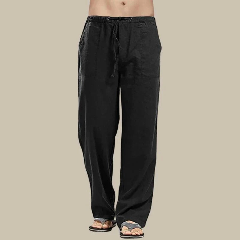 Men’s Straight-Leg Drawstring Pants
