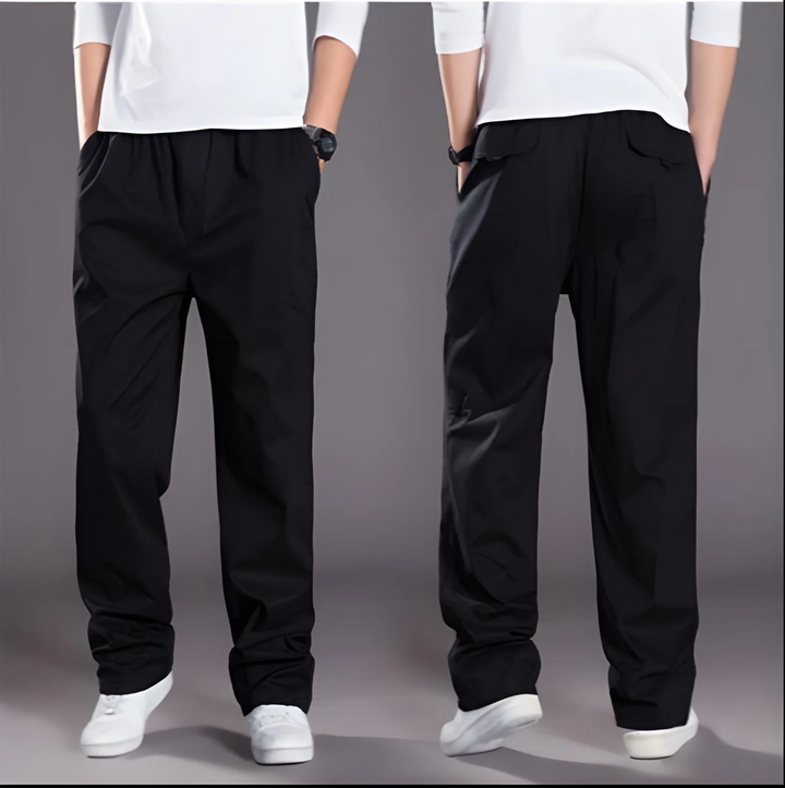 Men’s Casual Straight-Leg Trousers