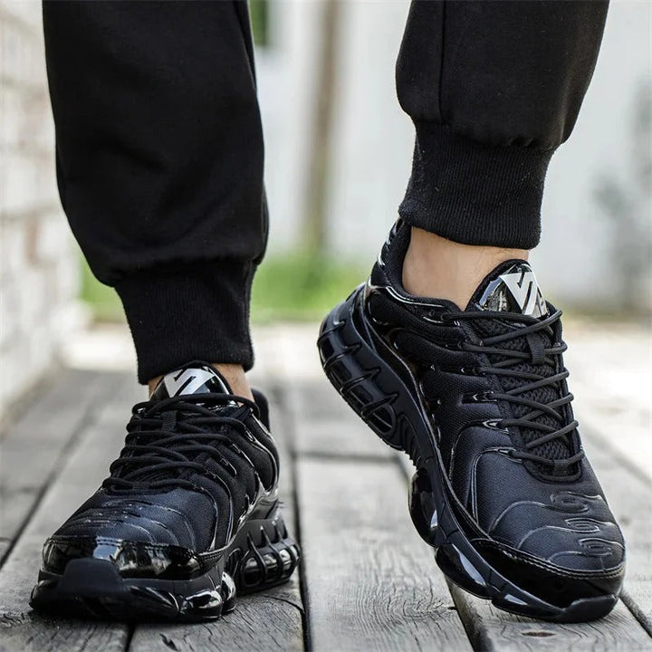 Men's Low-Top Multi-Textured Sneakers