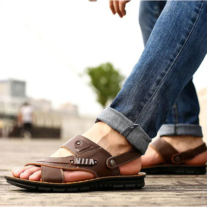 Men’s Open-Toe Multi-Strap Sandals