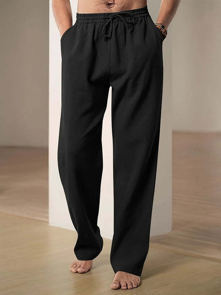 Men’s Wide-Leg Adjustable Trousers