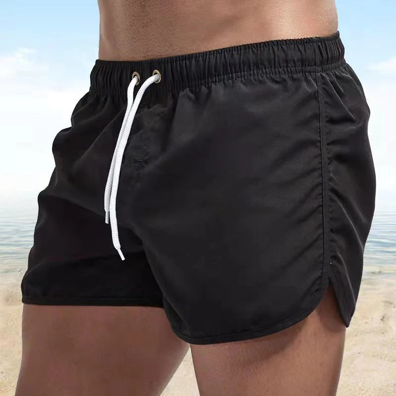 Men’s  High-Cut Shorts with Drawstring