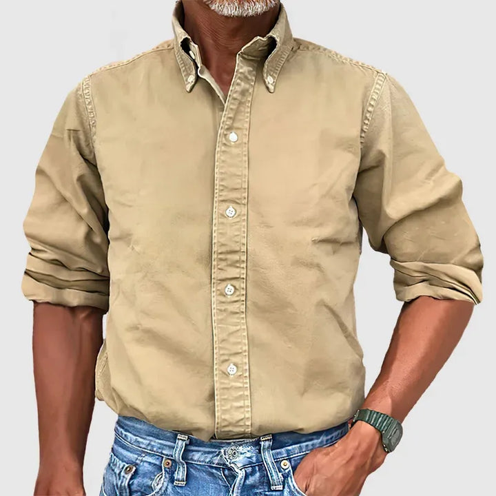 Men’s Button-Down Collar Shirt