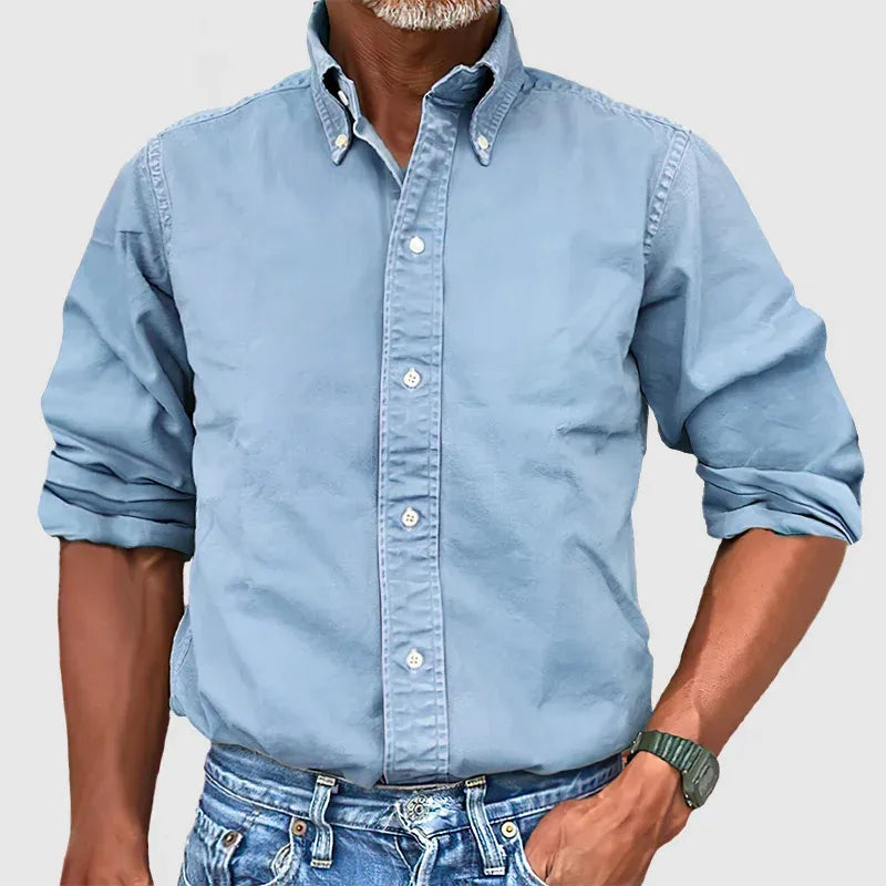 Men’s Button-Down Collar Shirt