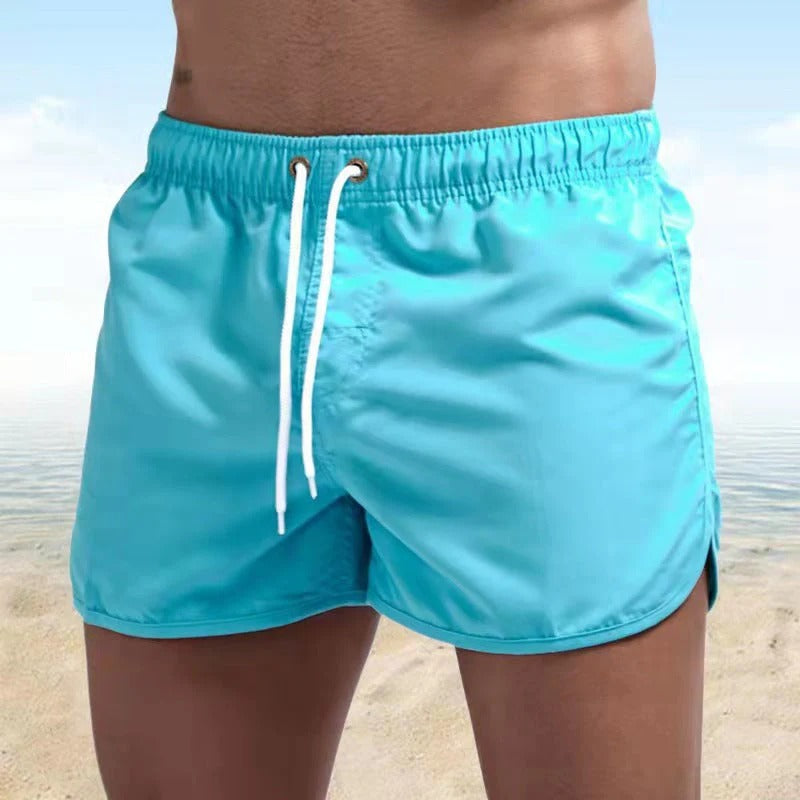 Men’s  High-Cut Shorts with Drawstring