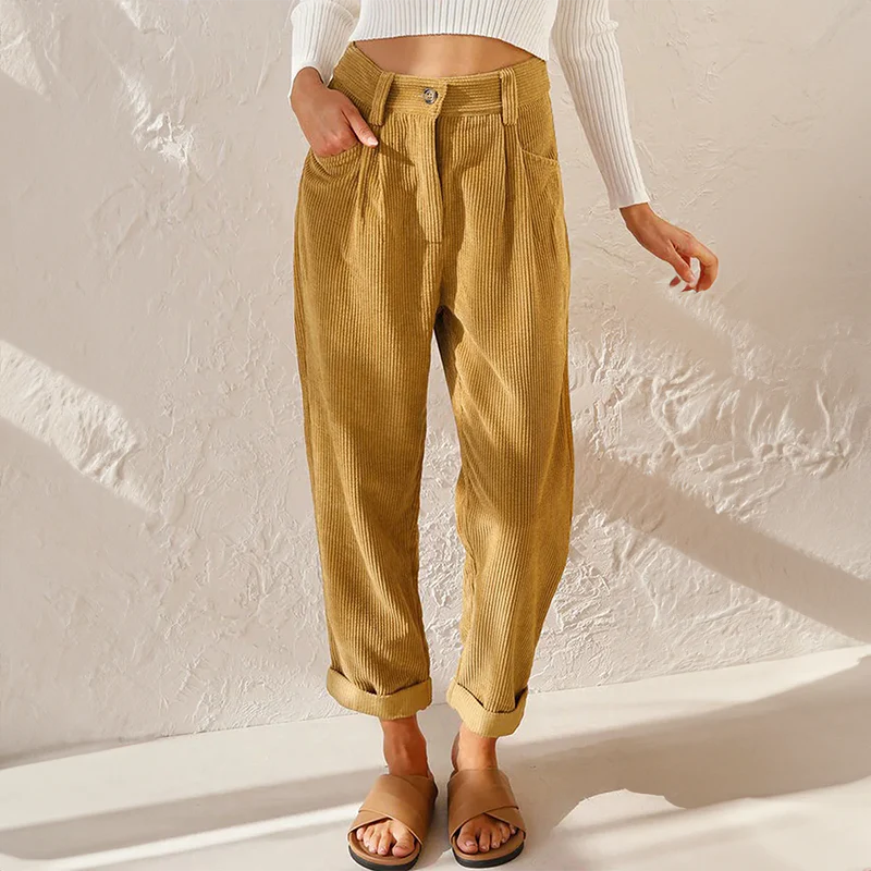 Women’s Tapered Corduroy Pants