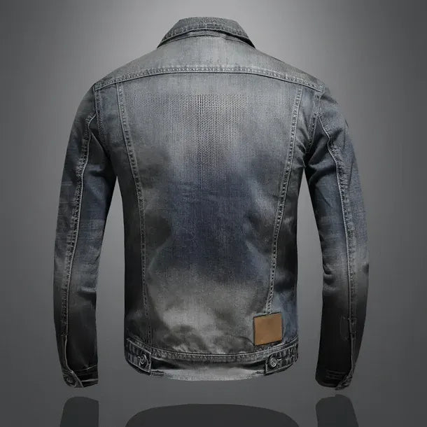Men’s Zip-Up Jacket with Chest Pockets