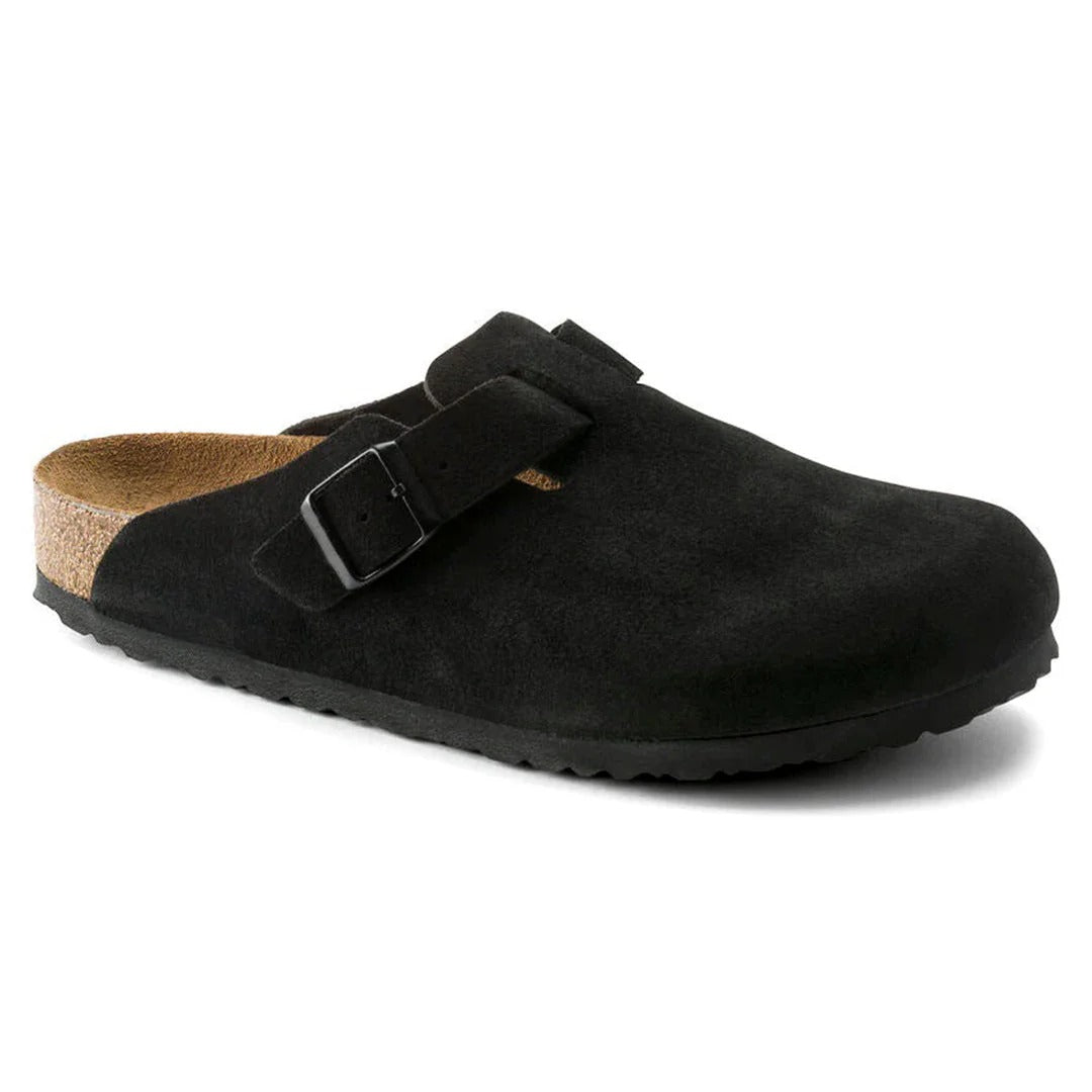 Men’s Suede Slip-On Clogs
