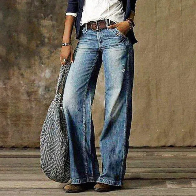 Women’s Wide-Leg Denim Jeans