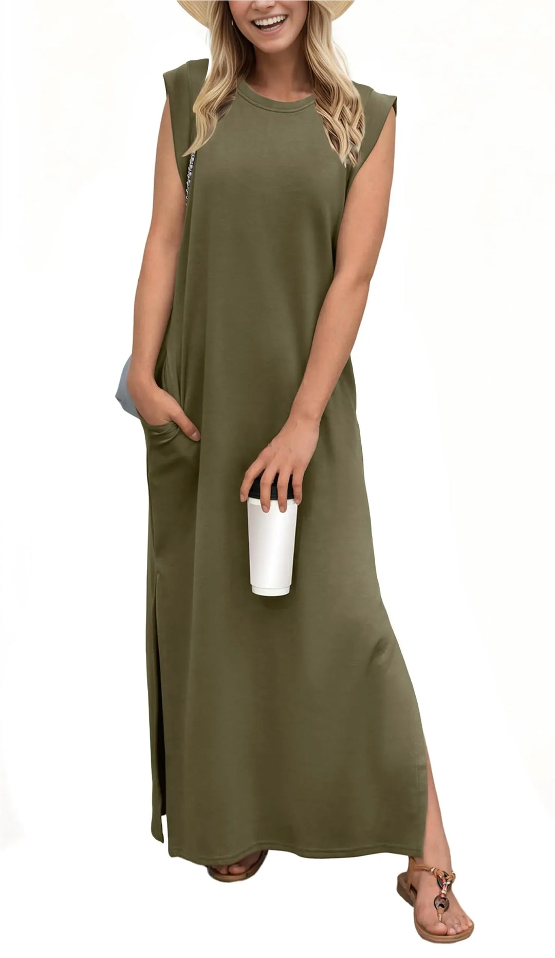Women’s Sleeveless Maxi Dress