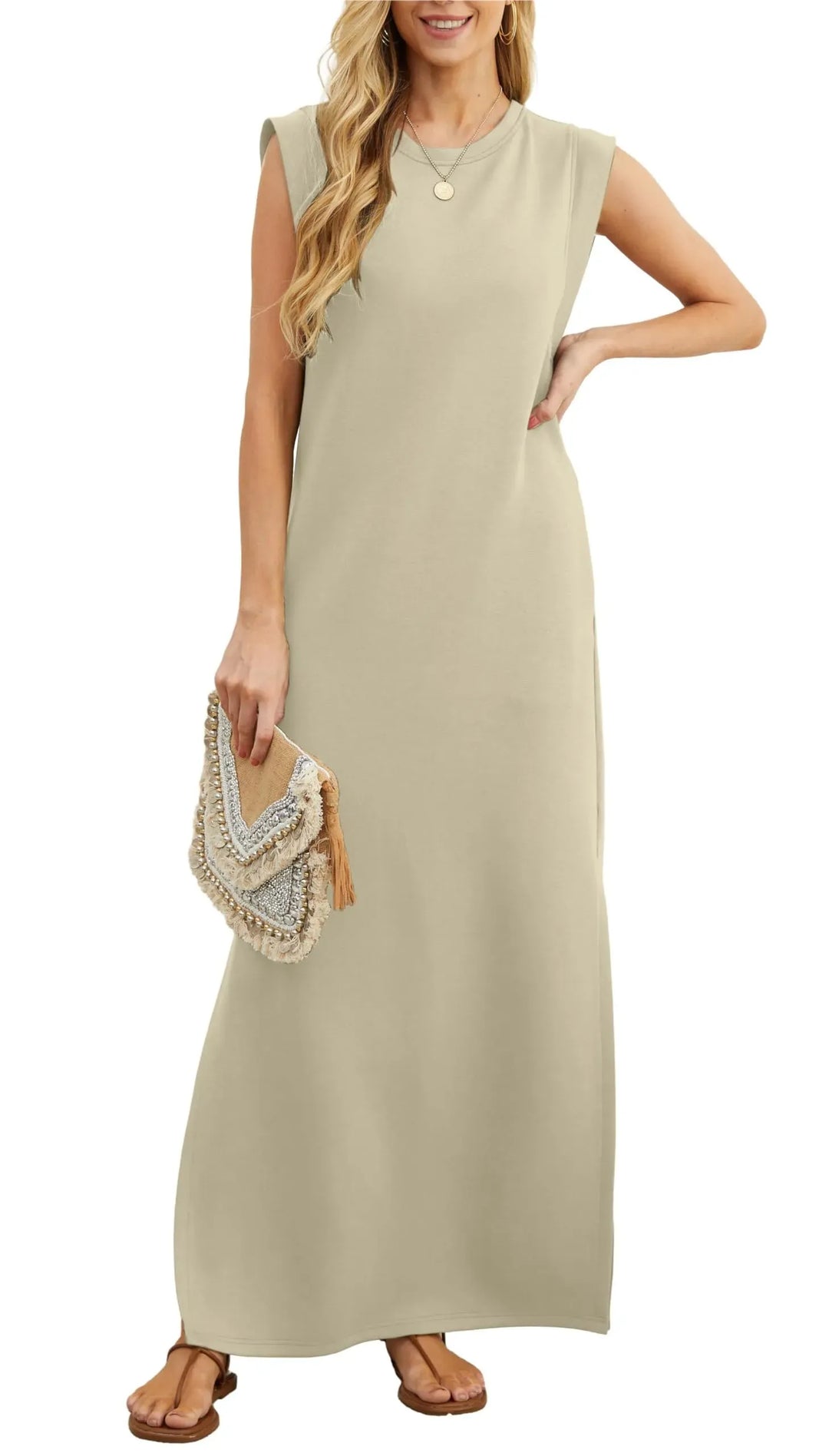 Women’s Sleeveless Maxi Dress