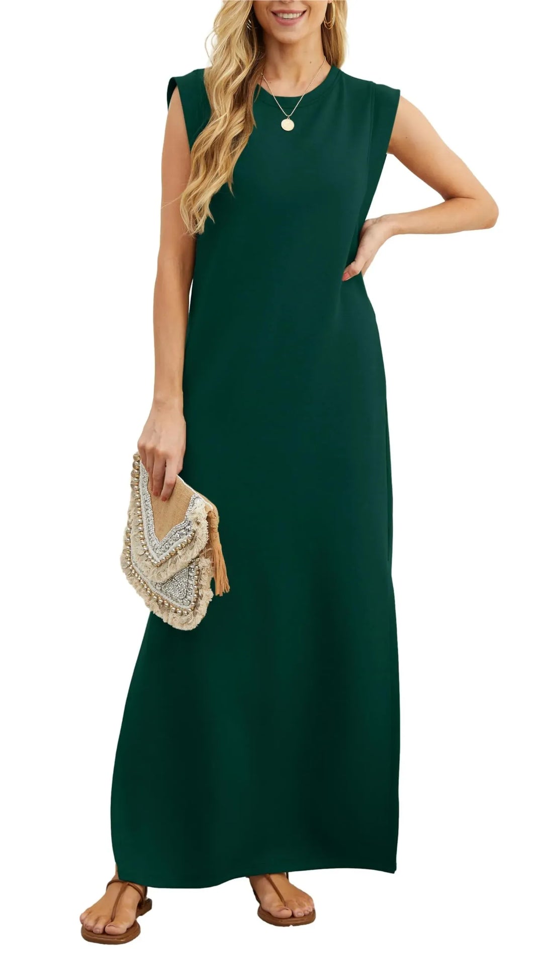 Women’s Sleeveless Maxi Dress
