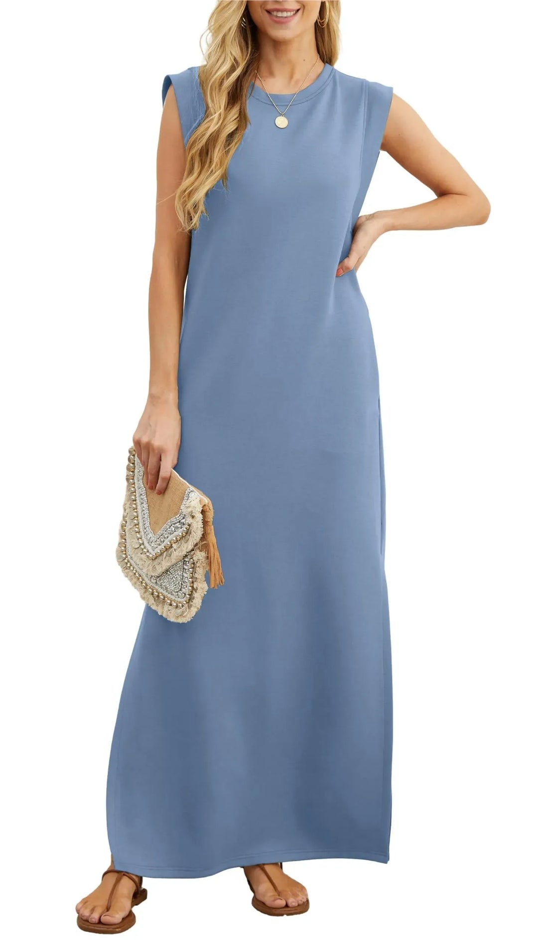 Women’s Sleeveless Maxi Dress