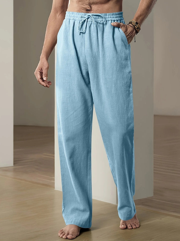 Men’s Wide-Leg Adjustable Trousers