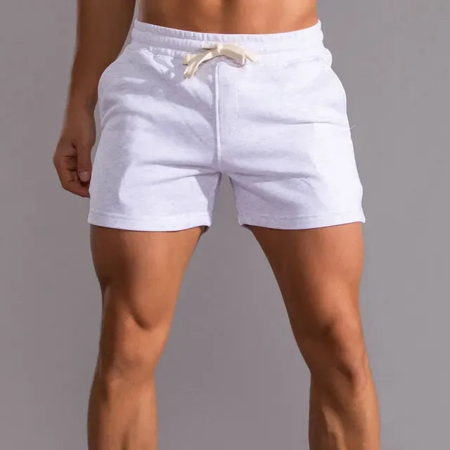 Men's Slim-Fit Shorts with Drawstring