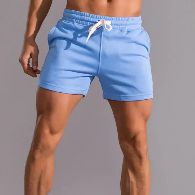 Men's Slim-Fit Shorts with Drawstring