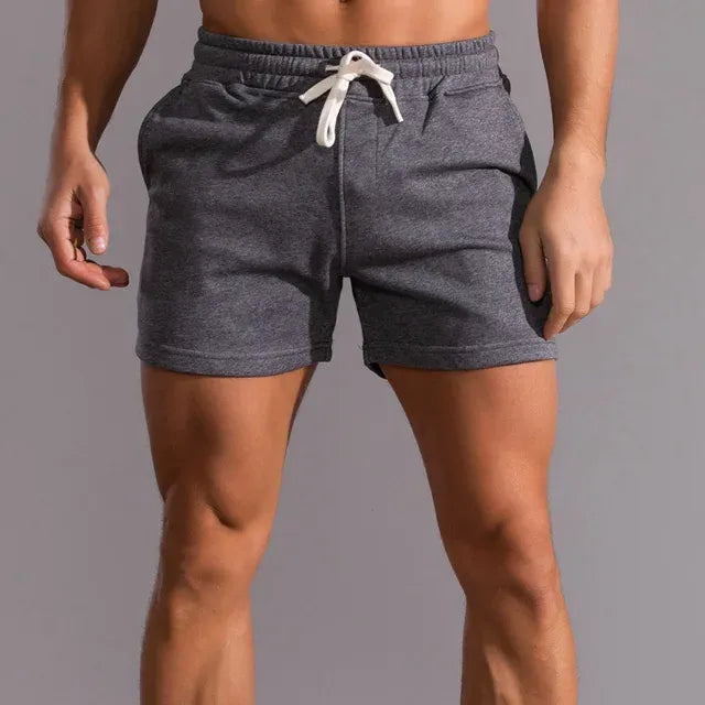 Men's Slim-Fit Shorts with Drawstring