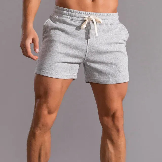 Men's Slim-Fit Shorts with Drawstring