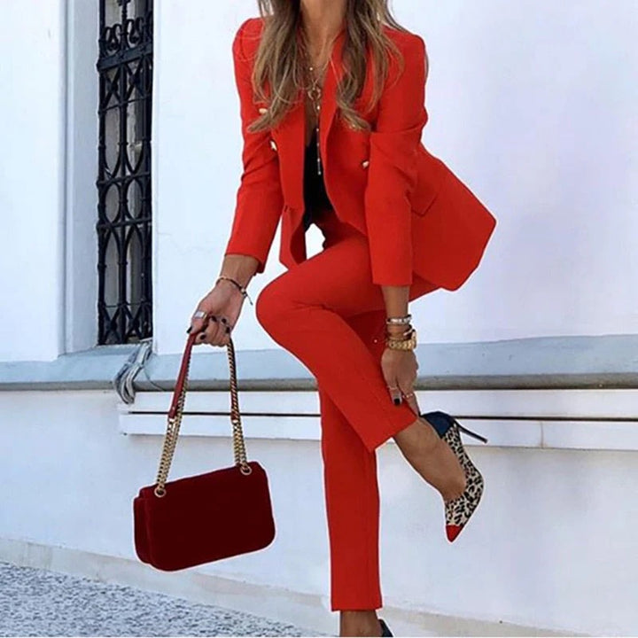Women's Blazer and Trouser Set