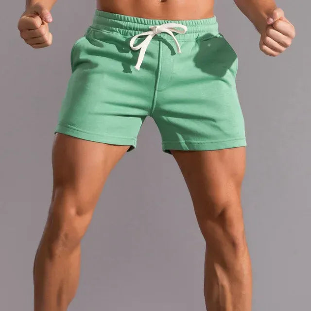 Men's Slim-Fit Shorts with Drawstring