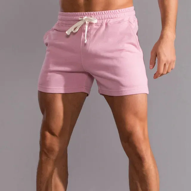 Men's Slim-Fit Shorts with Drawstring