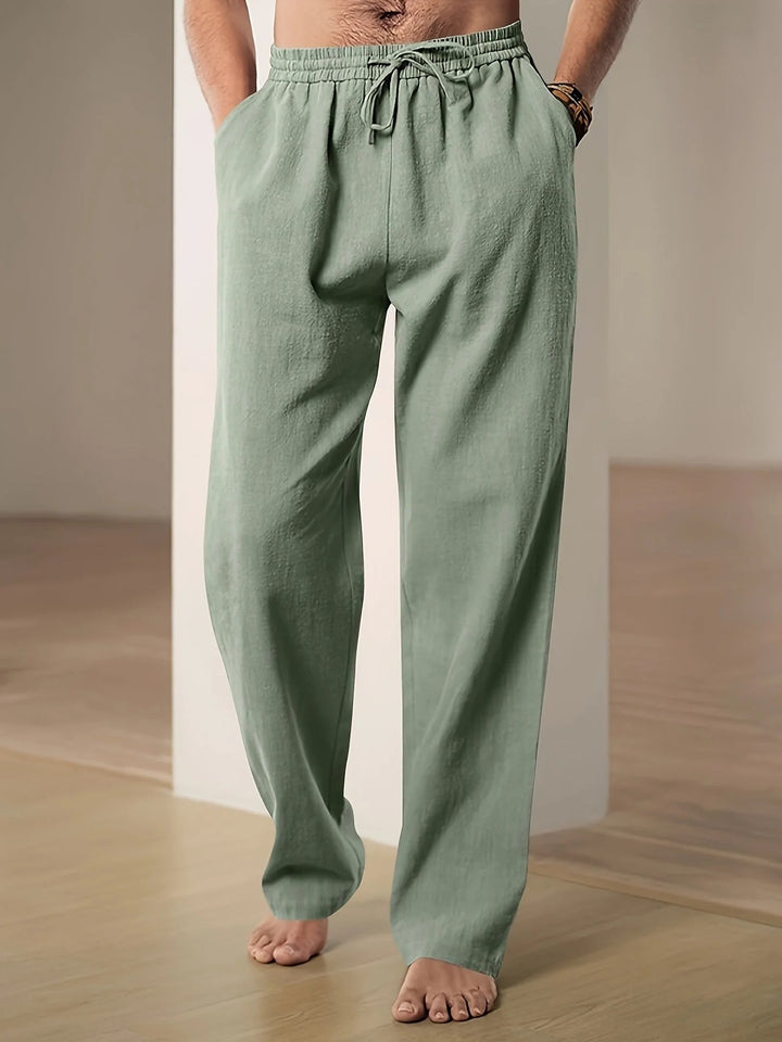 Men’s Wide-Leg Adjustable Trousers