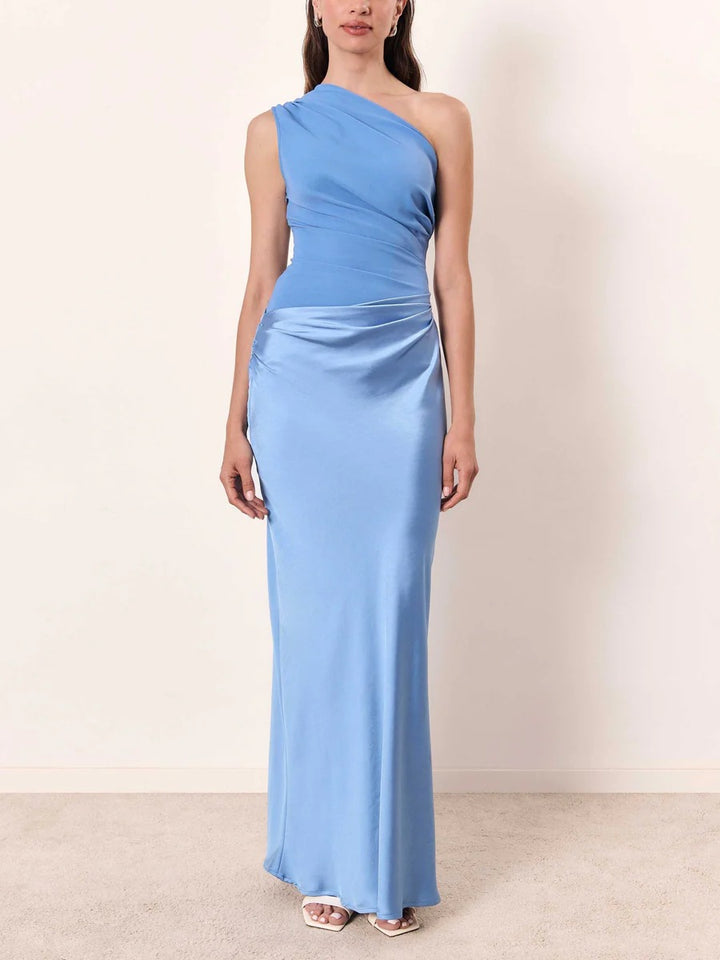 Women's One-Shoulder Maxi Dress
