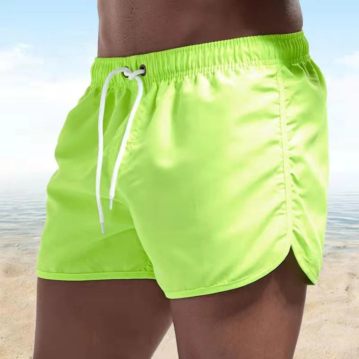 Men’s  High-Cut Shorts with Drawstring