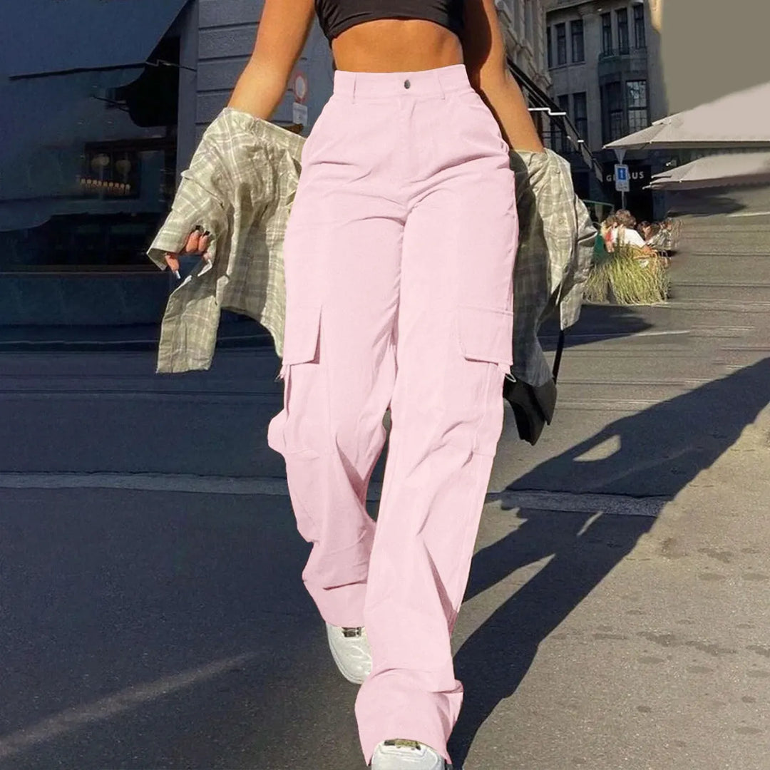 Women’s High-Waisted Cargo Pants