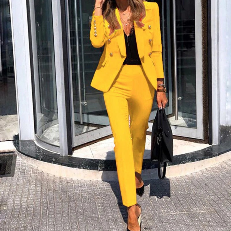 Women's Blazer and Trouser Set