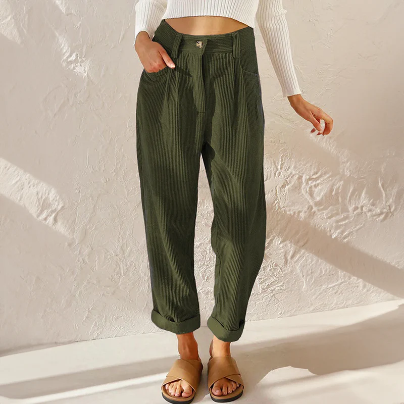 Women’s Tapered Corduroy Pants