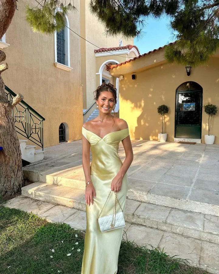 Women’s Off-the-Shoulder Maxi Dress