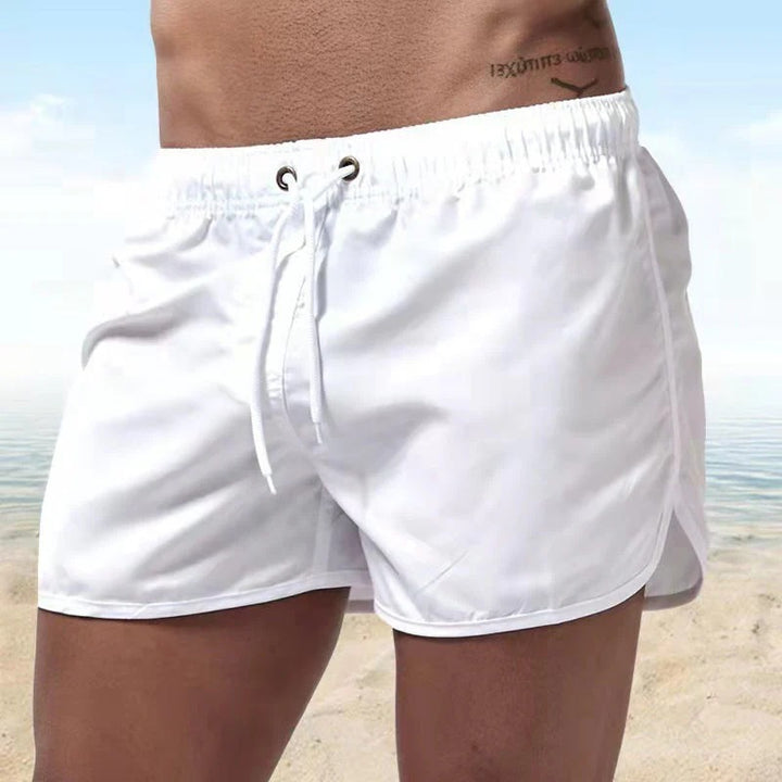 Men’s  High-Cut Shorts with Drawstring
