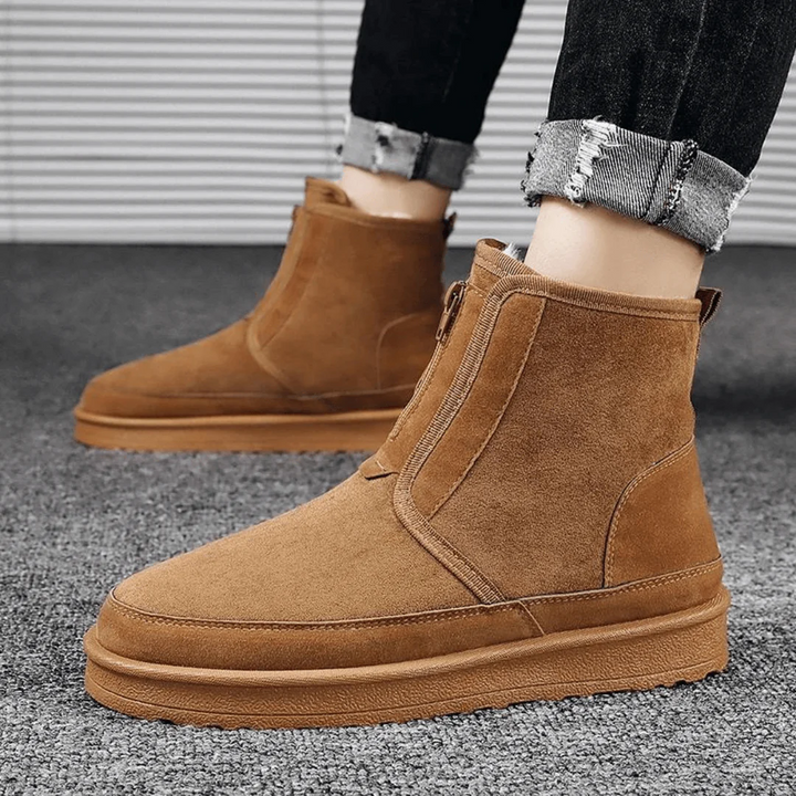 Men’s Ankle Boots with Zipper