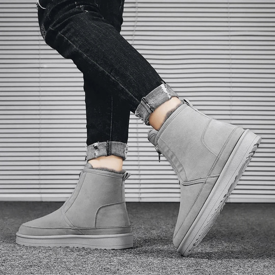 Men’s Ankle Boots with Zipper