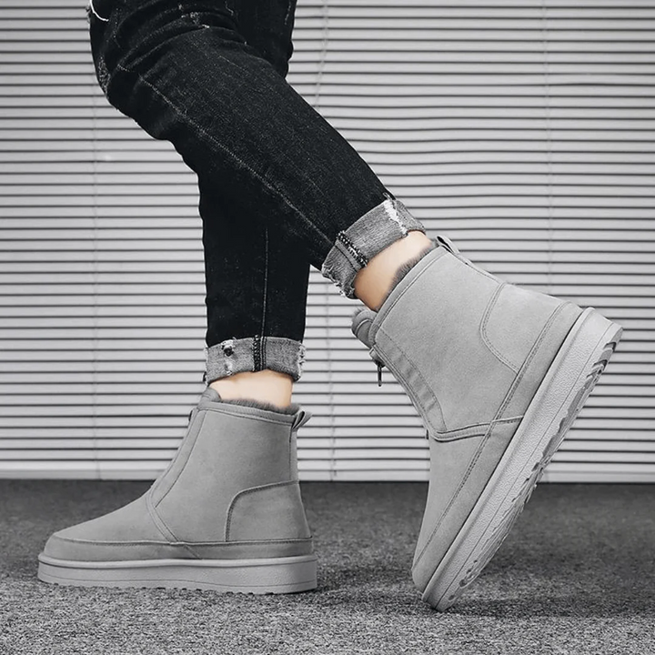 Men’s Ankle Boots with Zipper
