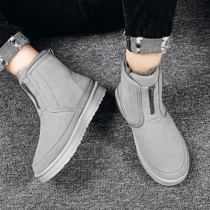 Men’s Ankle Boots with Zipper