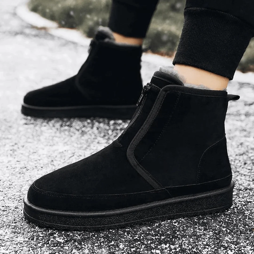 Men’s Ankle Boots with Zipper