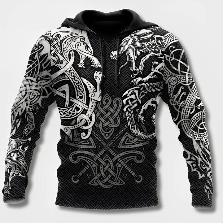 Men’s Hoodie with Graphic Print