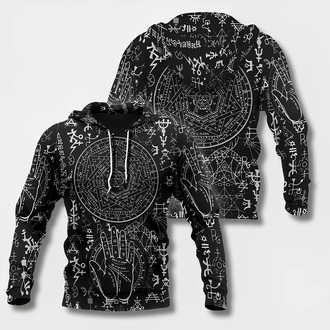 Men’s Hoodie with Graphic Print