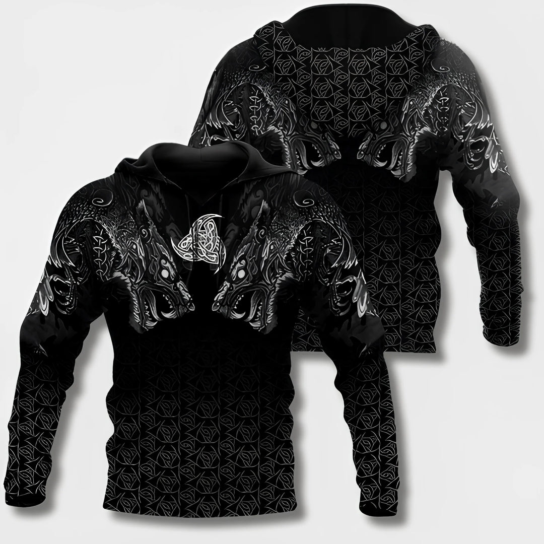 Men’s Hoodie with Graphic Print